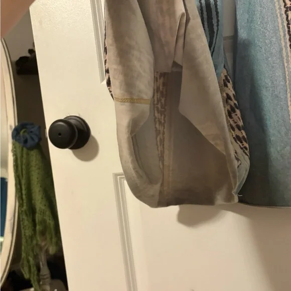 Teeki Blue and White Patterned Flare Pants - Picture 9 of 10